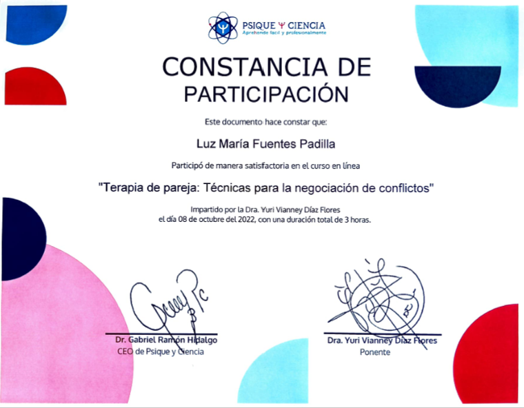 Especialización en Adolescentes